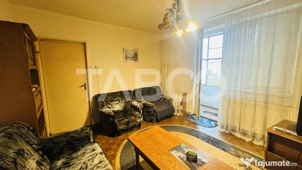 Apartament de inchiriat 2 camere 37mp mobilat utilat Mihai V - Sibiu (Sibiu)