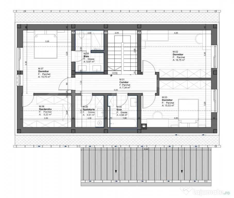 Casa individuala 160 mp, teren 830 mp, ansamblu premium Suce - Suceagu (Cluj)