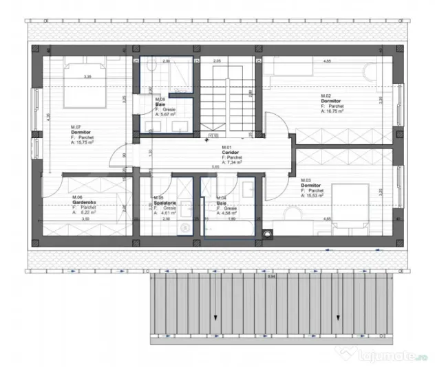 Casa individuala 160 mp, teren 830 mp, ansamblu premium Suce - Suceagu (Cluj)