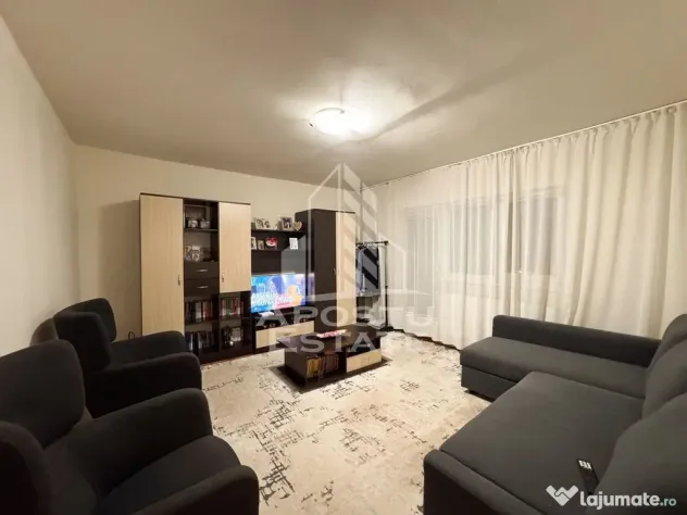 Apartament 3 camere decomandat, etaj 2/4, centrala proprie, Girocului - Timisoara (Timis)