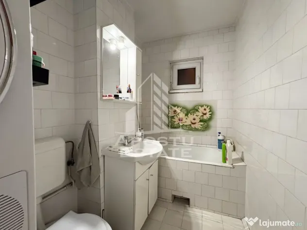 Apartament 3 camere decomandat, etaj 2/4, centrala proprie, Girocului - Timisoara (Timis)