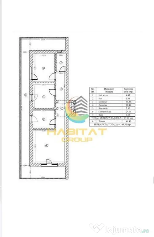 Pallady 3 camere 109 mp + 2 locuri de parcare GATA DE MUTARE - Bucuresti (Bucuresti-Ilfov)