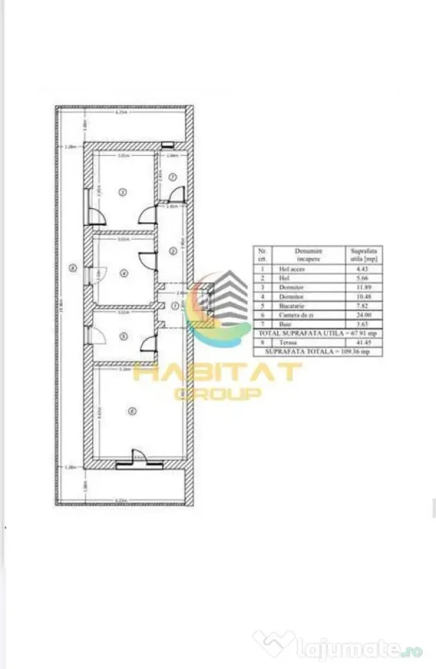 Pallady 3 camere 109 mp + 2 locuri de parcare GATA DE MUTARE - Bucuresti (Bucuresti-Ilfov)