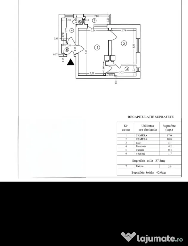 Proprietar – apartament 2 camere Floreasca, Fără Risc Seismic