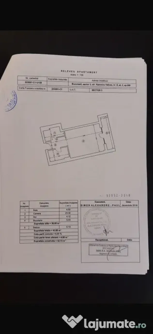 Garsonieră de vânzare Dristor Day Residence