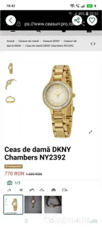Ceas Dkny damă vand