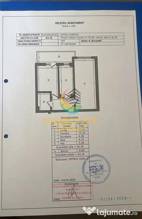 Apartament 2 camere mobilat Lux Zona Postalionului Mutare imediata - Bucuresti (Bucuresti-Ilfov)