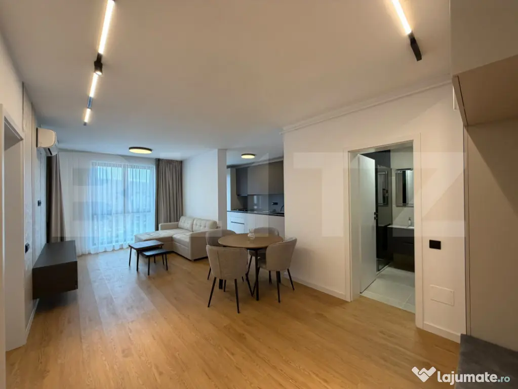 Apartament 2 camere, nou, parcare, zona Eroilor - Floresti (Cluj)