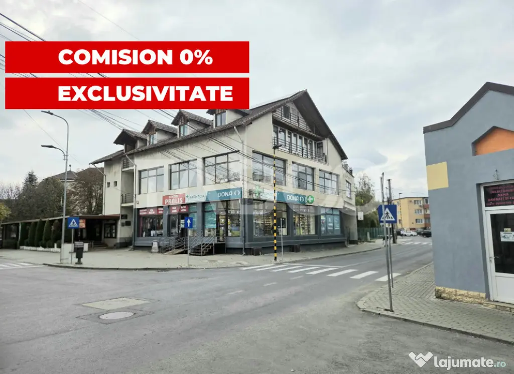 Spatiu comercial de inchiriat in centrul Municipiului Fagara - Fagaras (Brasov)