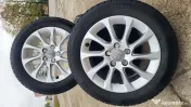 Set 4 jante originale Audi R16 + anvelope iarnă iLink 205/55 R16 91H 
