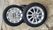 Set 4 jante originale Audi R16 + anvelope iarnă iLink 205/55 R16 91H 