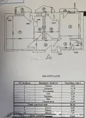 2 camere Piața Unirii decomandat, et. 4, an 1994, metrou, 6 
