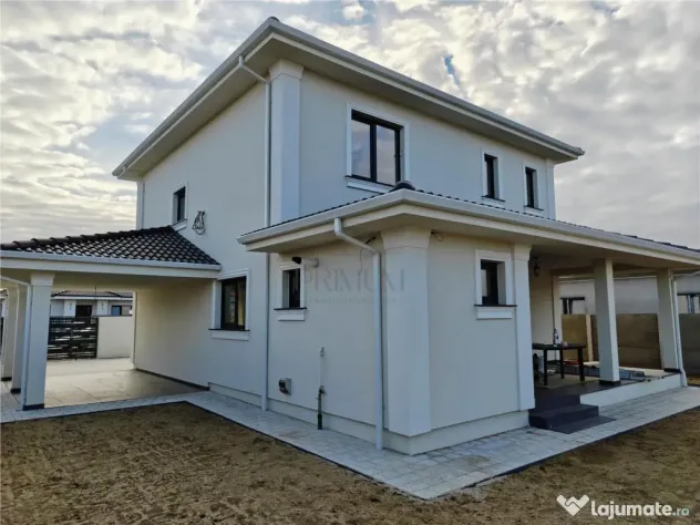 CASA INDIVIDUALA PREMIUM - CARPORT - 5 CAMERE SI BUCATARIE I - Mosnita Noua (Timis)