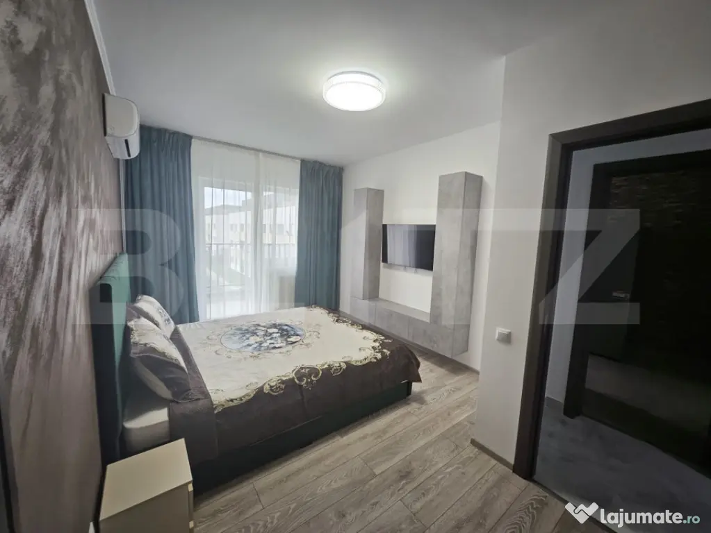 Apartament modern, complet mobilat și utilat, parcare subte - Floresti (Cluj)