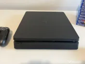 PlayStation 4 , 4 controlere, 10 jocuri, cabluri. 