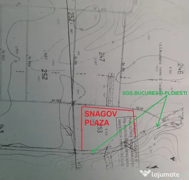 Snagov Plaza, 480 mp.Orice variante imobilare/asociere/in...