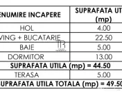 Apartament 2 Camere Incalzire in Pardoseala Ansamblu Nou Rah 