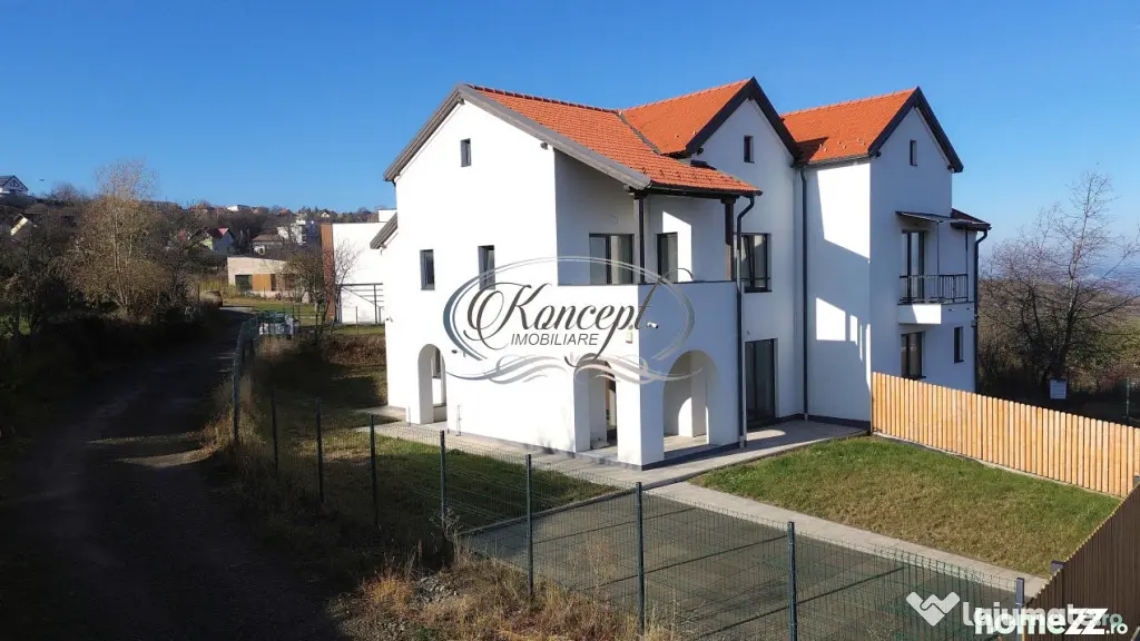 Duplex modern Feleacu cu vedere panoramica spre Cluj