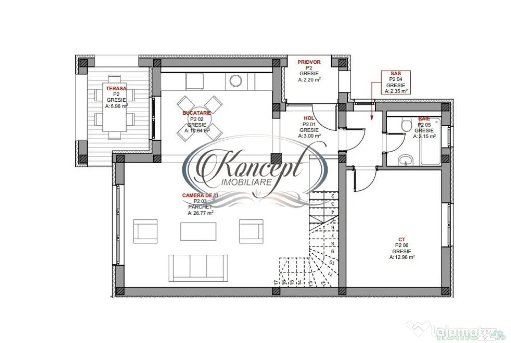 Duplex modern Feleacu cu vedere panoramica spre Cluj