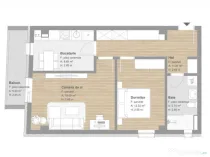 APARTAMENT FINISAT, 2 camere decomandate 56mp, tva inclus, z
