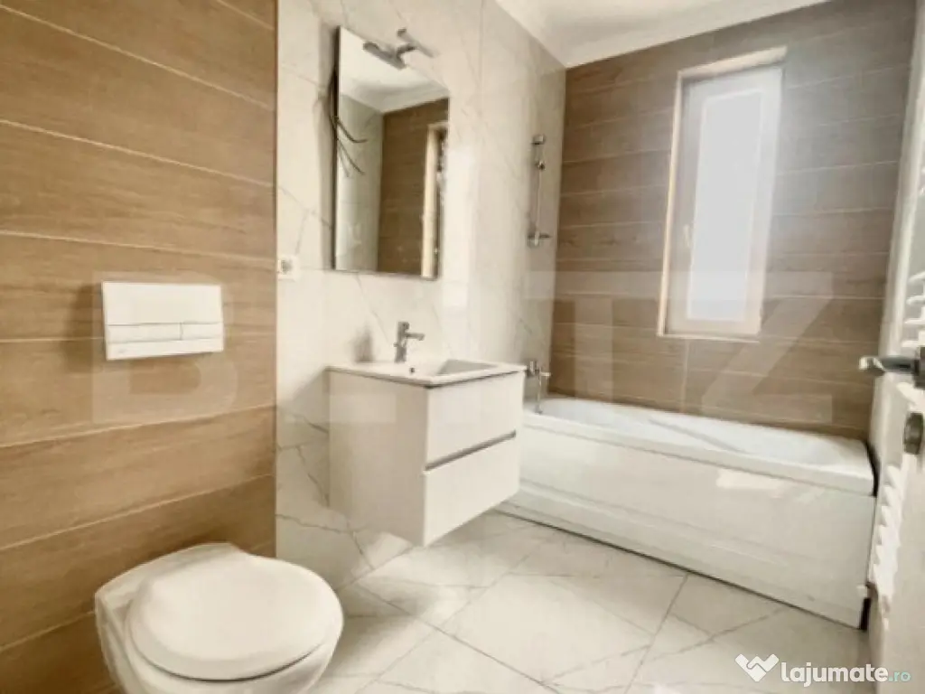 Apartament cu 2 camere, 56 + terasa 14 mp, etaj 3