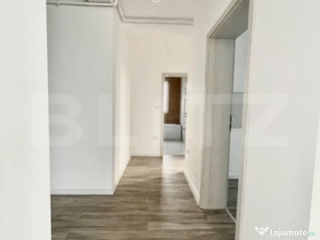 Apartament cu 2 camere, 56 + terasa 14 mp, etaj 3