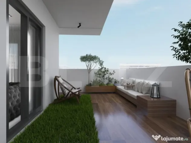 Apartament 3 camere, 82mp utili, terasa 70mp, zona Torontalu