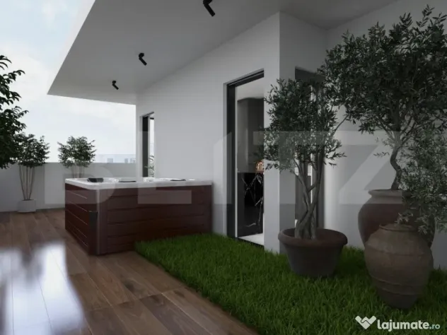 Apartament 3 camere, 82mp utili, terasa 70mp, zona Torontalu