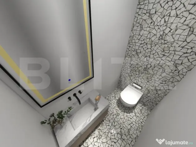 Apartament 3 camere, 82mp utili, terasa 70mp, zona Torontalu