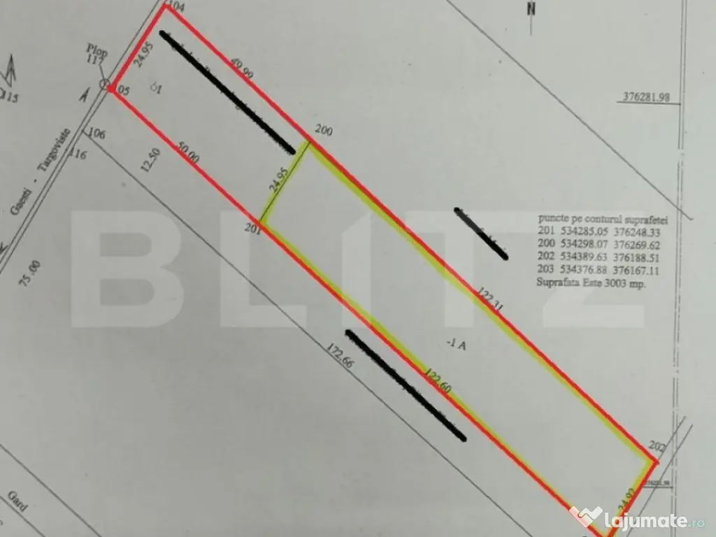 Teren intravilan 4230 mp, Dumbrava