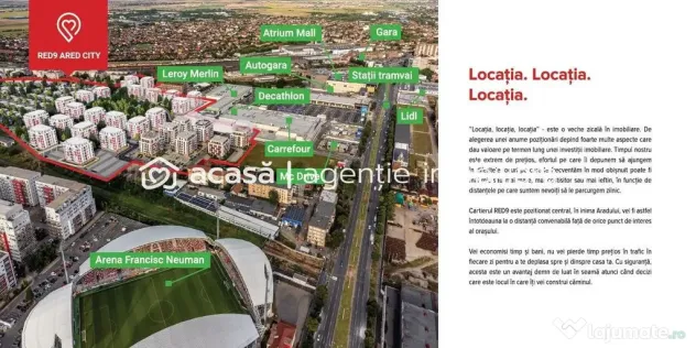 Teren pentru construcție de case, în ARED CITY.