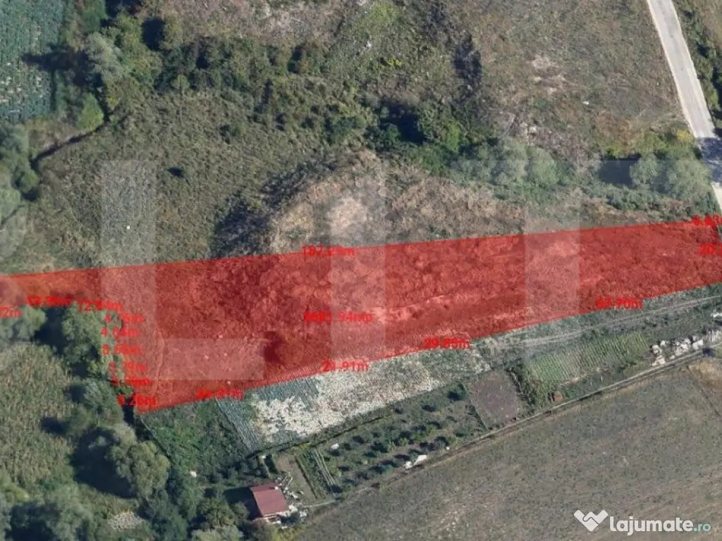 Teren investitie, 5683 mp, Valea seaca