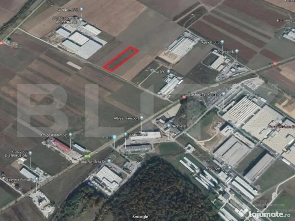 Teren de vanzare 9250 mp