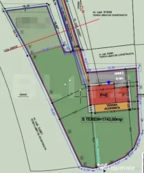 Teren autorizat pentru constructia unei case individuale, ut
