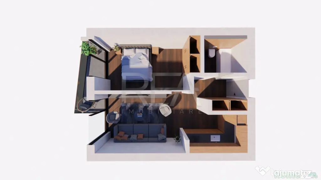 2 camere vedere superba Ultracentral - Bucuresti (Bucuresti-Ilfov)