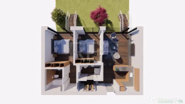 3 camere luminos cu gradina Ultracentral - Bucuresti (Bucuresti-Ilfov)