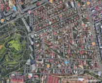 Parcul Circului, teren 555 mp, dechidere 17 ml