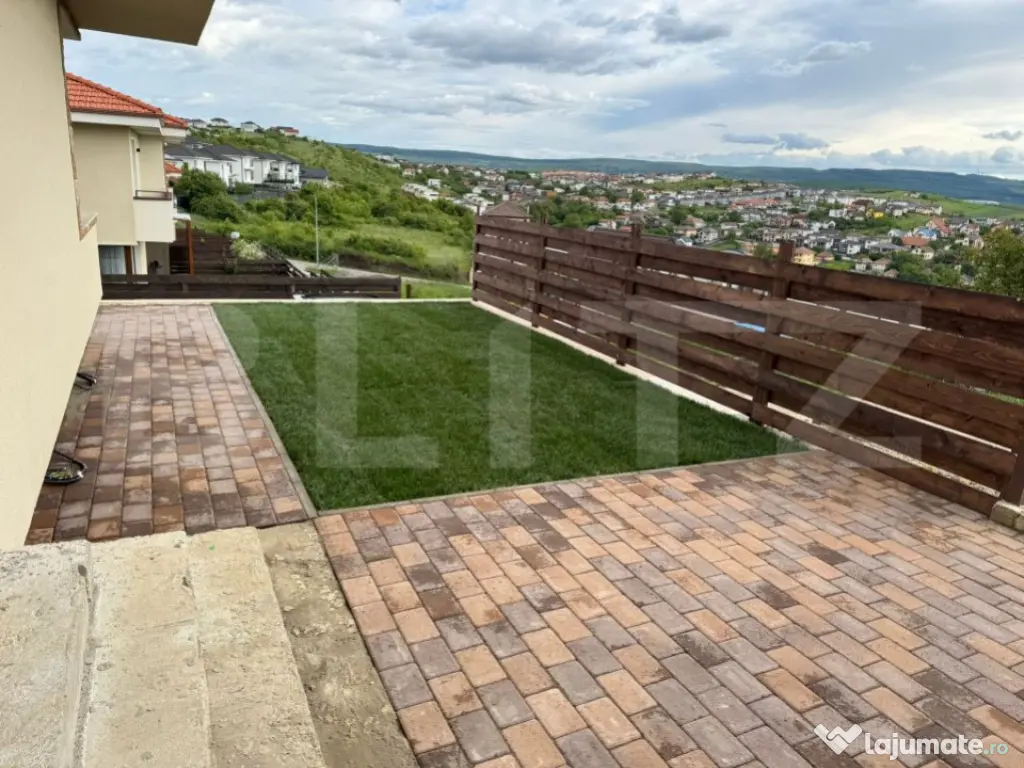 Duplex vedere panoramică, 120 mp utili, 350 mp teren, Dezmi