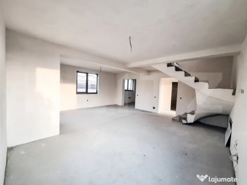 Duplex vedere panoramică, 120 mp utili, 350 mp teren, Dezmi