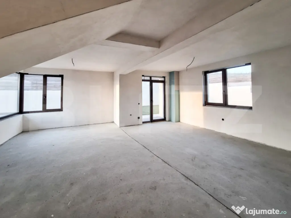 Duplex vedere panoramică, 120 mp utili, 350 mp teren, Dezmi