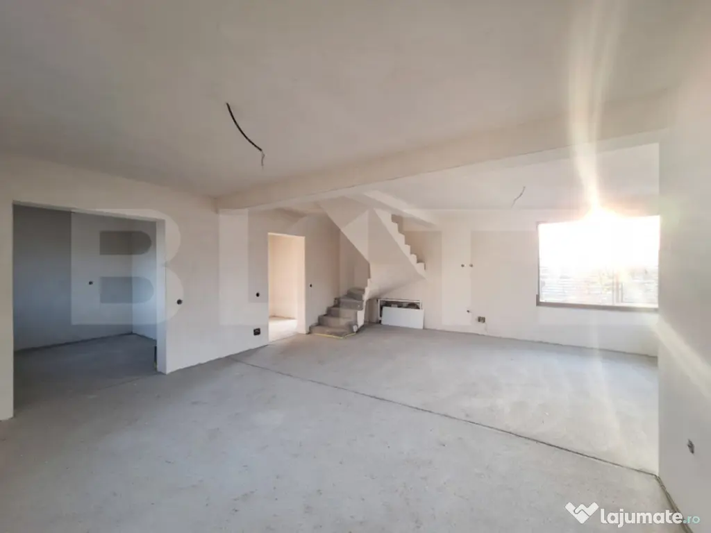 Duplex vedere panoramică, 120 mp utili, 350 mp teren, Dezmi