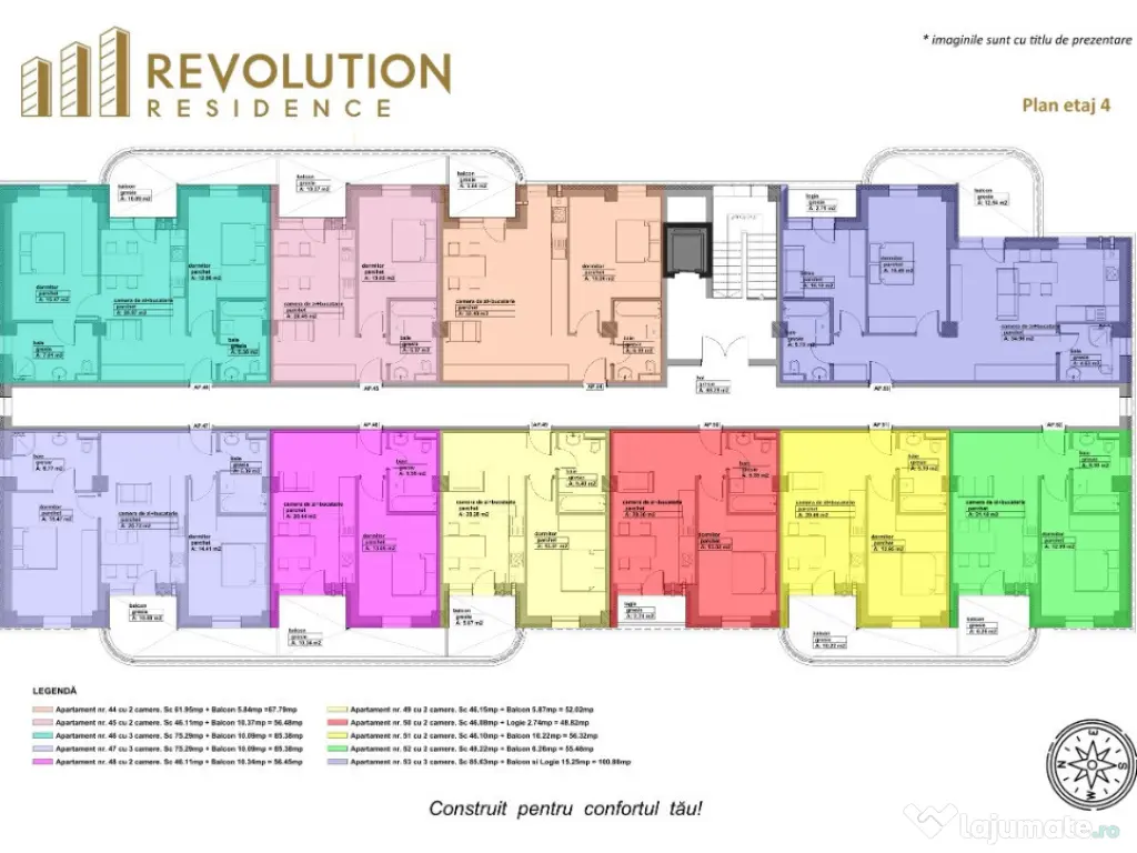 COMISION 0% - Apartamente 3 camere - str. Lupului nr 10,Baia Mare