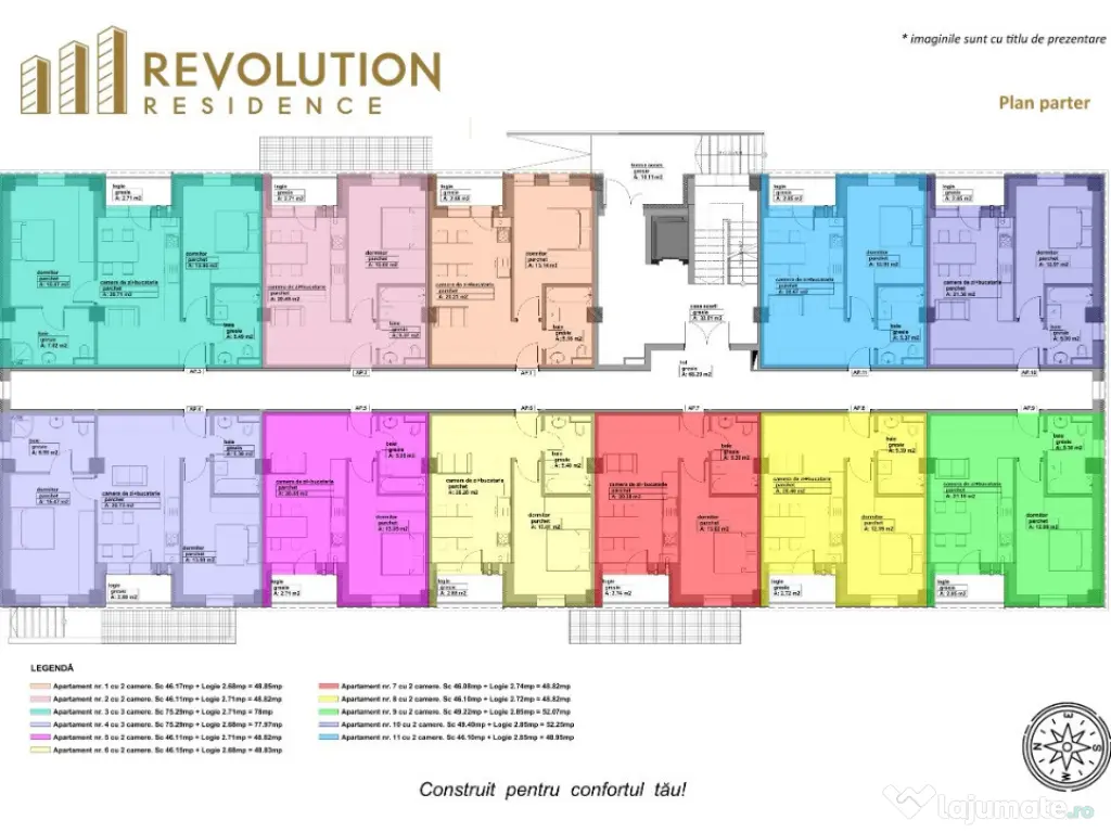 COMISION 0% - Apartamente 3 camere - str. Lupului nr 10,Baia Mare