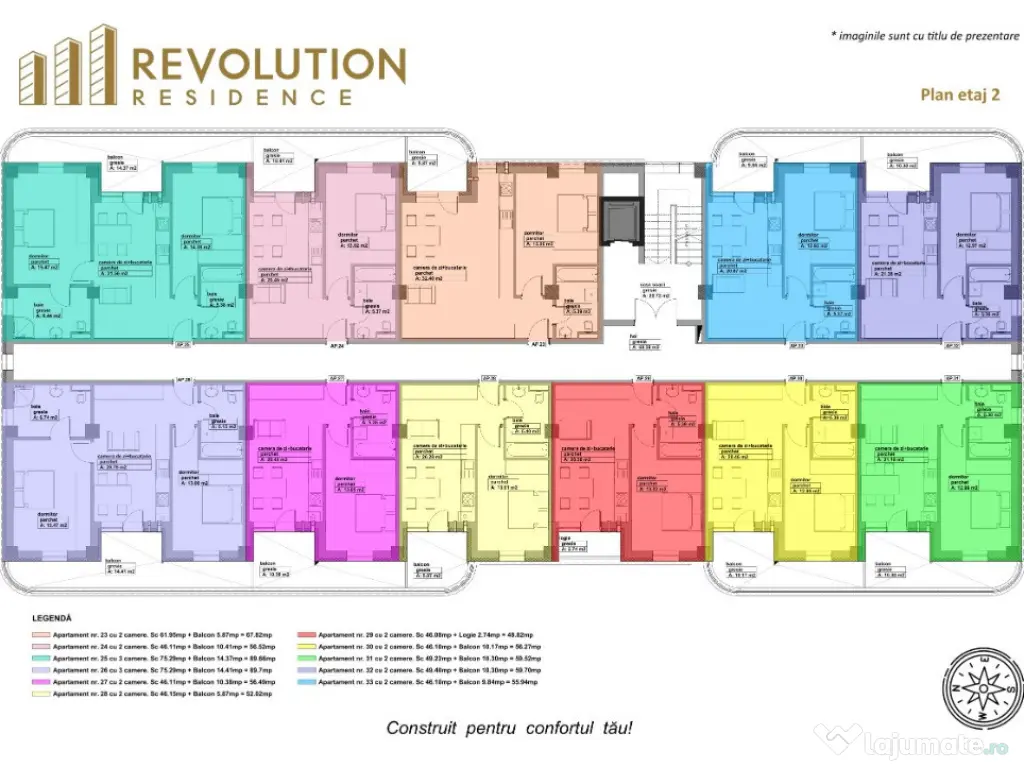 COMISION 0% - Apartamente 3 camere - str. Lupului nr 10,Baia Mare
