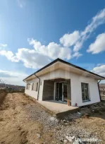 Casa pe un nivel 105 mp cu pod inalt mansardabil de 70mp, te