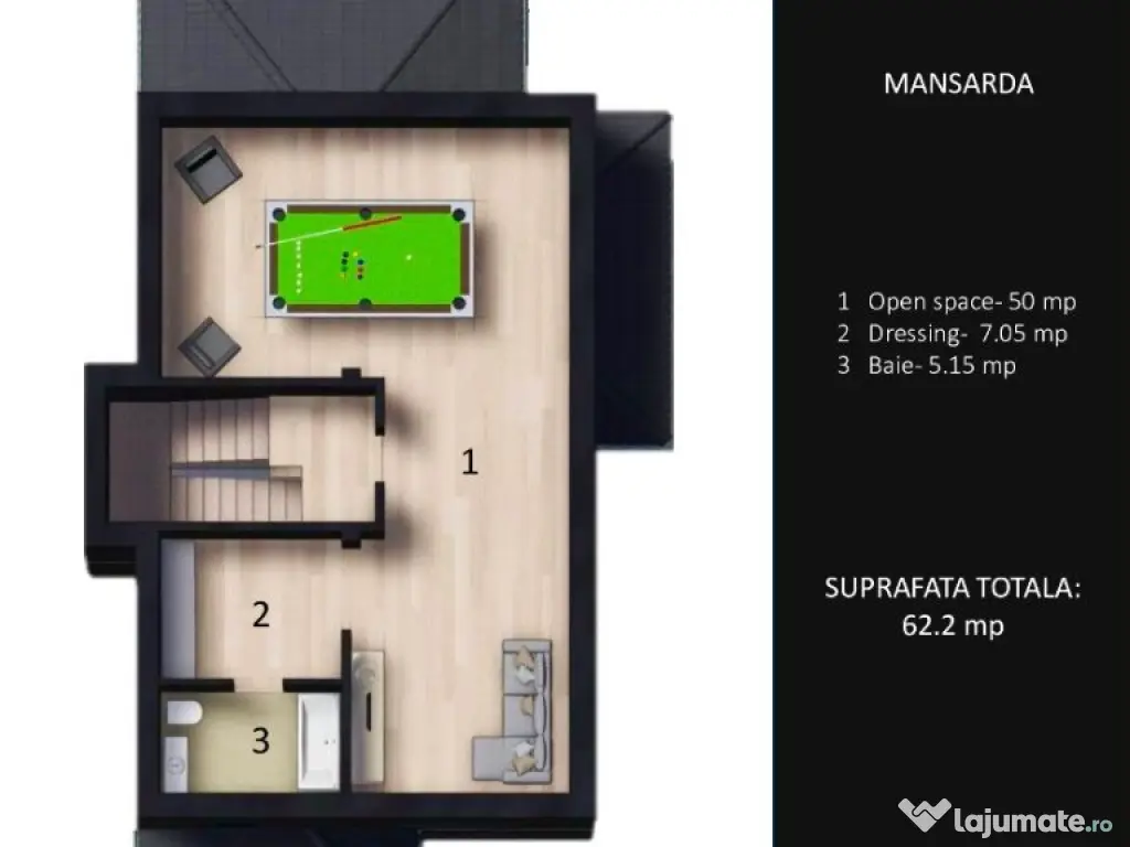 Spațios și central - Vilă individuală P + 1E + M Hestia Residence