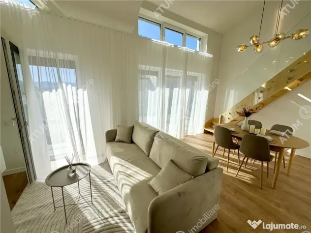 Apartament tip penthouse cu 3 camere in Turnisor Sibiu