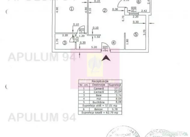 Apartament 2 camere zona Pipera OMV - Voluntari (Bucuresti-Ilfov)