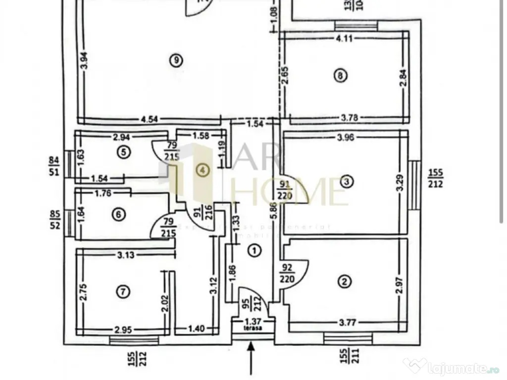 Casa 4 camere, mobilata/ utilata, Ploiesti, cartier MRS C