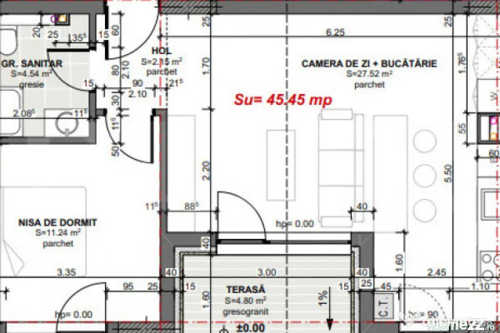 COMISION 0 | APARTAMENT 2 CAMERE | ZONA COJOCNEI